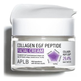 Crema Facial Aplb Con Péptidos Y Colágeno Hidratante Elasticidad