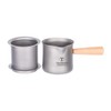 TOMSHOO Titanium Tea Mug with Tea Strainer Outdoor Camping Titanium