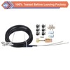 ZONFANT Universal Parking Brake Emergency Brake Cable Complete Kit, Replace#330-9371