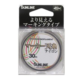 SUNLINE Marker Tea Thread Nylon 30m 0.6