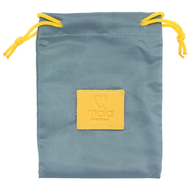 Mala Leather Moonflower Collection Leather Flap Over Purse RFID Blocking