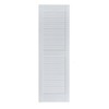 Perfect Shutters Premier Louver Exterior Decorative Shutter, 15" x 55",