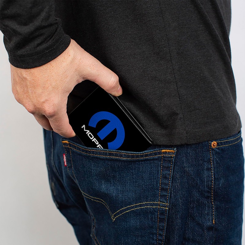 Buckle-Down Bifold Wallet Mopar, Multicolor, 4.0" x 3.5", Buckle-down Pu