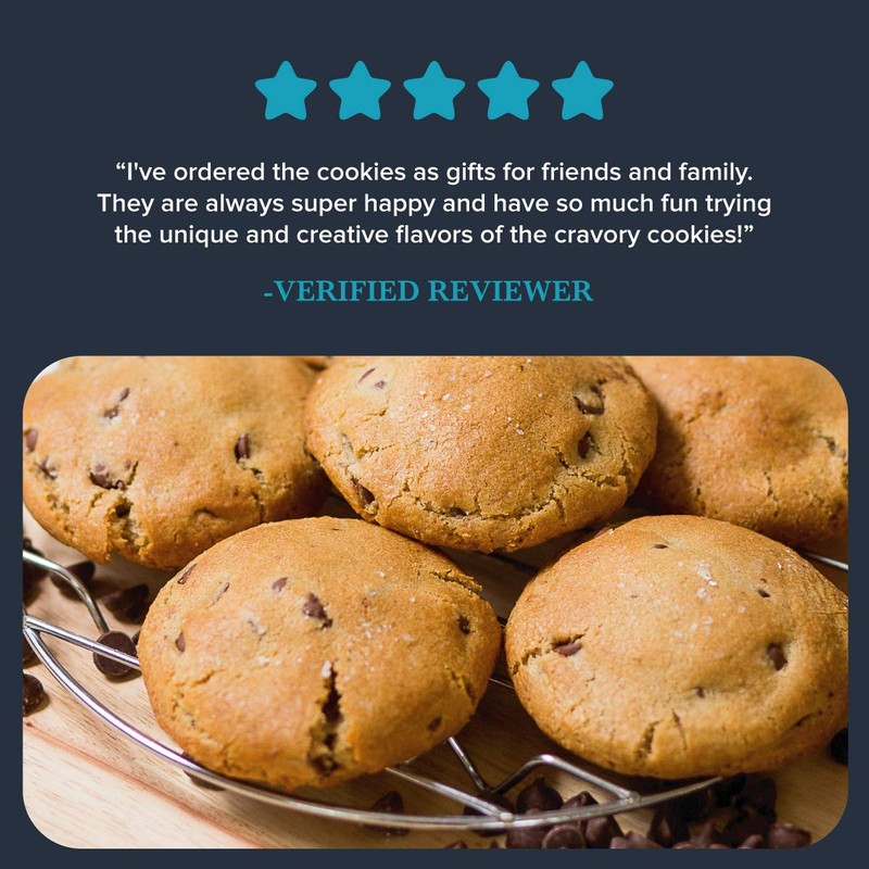 The Cravory: Chocolate Chip Cookies - 24 cookies, 2.0 oz.