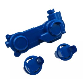 HMS Bey Double Shooter Bakuten Shoot Beyblade Blue
