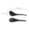 Gatuida 2pcs Rice Paddle Soup Spoons Non-Stick Serving Spoons for