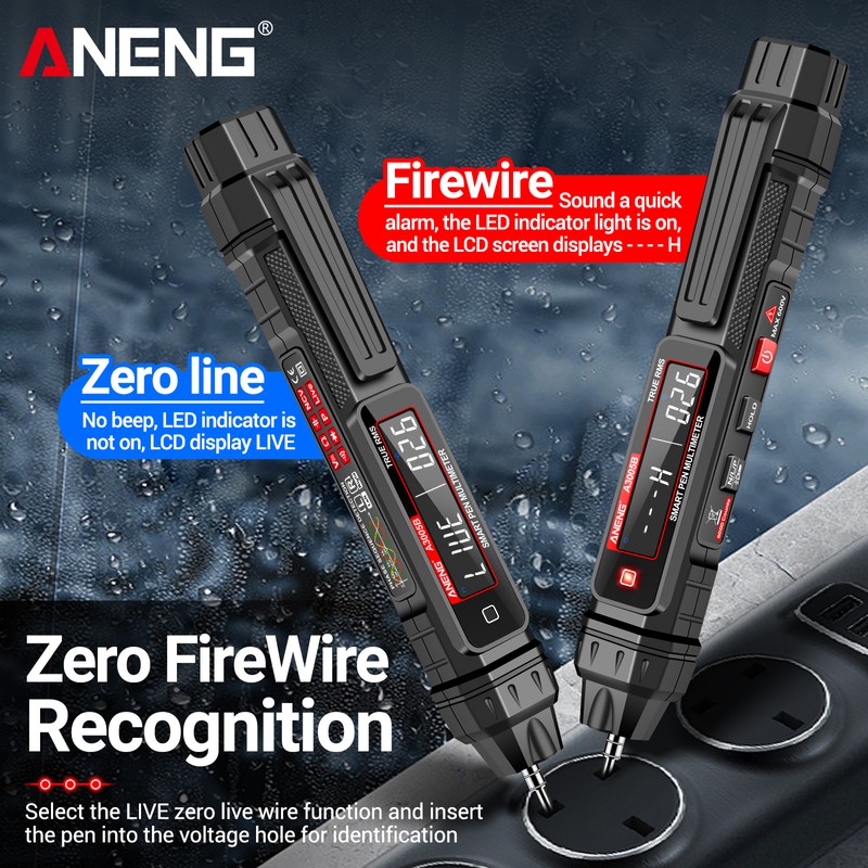 ANENG A3005A/B Digital Intelligent Professional Multimeter Sensor Pen Phase Sequence