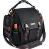 WELKINLAND 41-Pocket Electrician Tool Bag, 14-Inch HVAC Tools Bag, Heavy-Duty