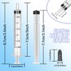 Gufastoe Pack of 50 3 ml Syringe with Protective Caps
