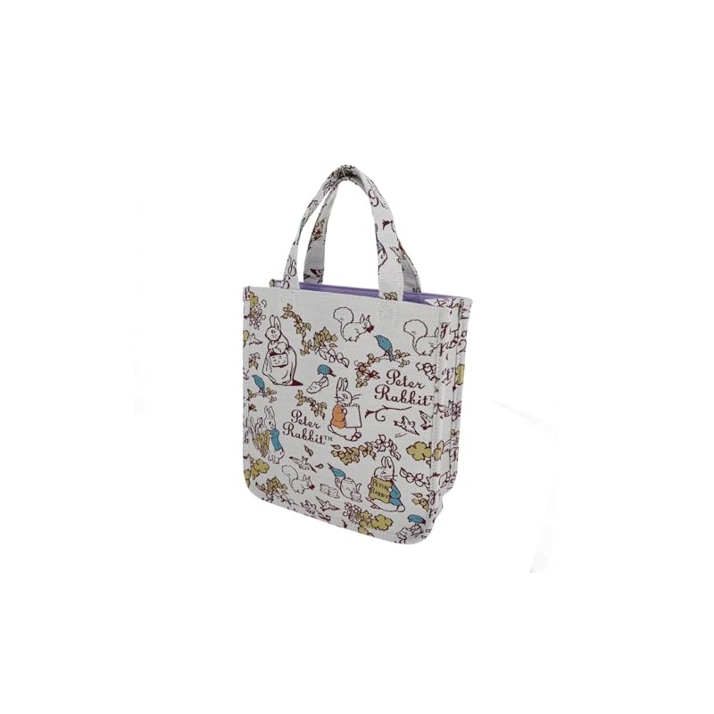 Marushin 5705003800 Peter Rabbit Mini Bag, Drawing Garden, Jacquard Weave