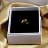 Sorority Shop Sigma Gamma Rho Ring- 18k Gold-Plated Wraparound Ring