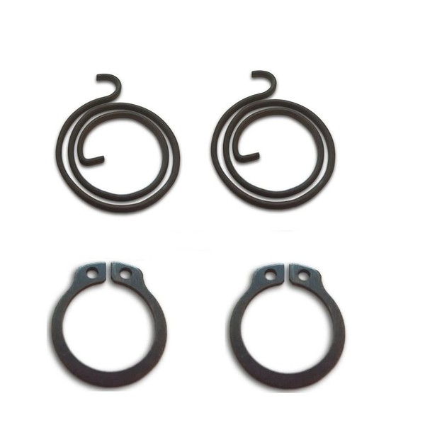Door Handle Repair Kit 2X 2 1/4 Turns Springs and