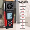 Digital Anemometer Wind Speed Meter (0.3-30 m/s) Air Velocity &