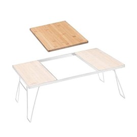 CAMPING MOON P25 Grill Table for IGT CK-1 Center Board, Bamboo Top Board