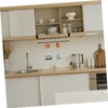 ULTECHNOVO Stainless Steel Cutting Board Storage Holder Punching Kitchen Organizer