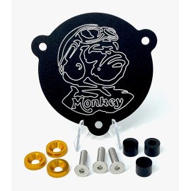 Small Bore Legends 2022+ Honda Monkey Z125 Billet Aluminum Engine Ring Case Clutch Cover
