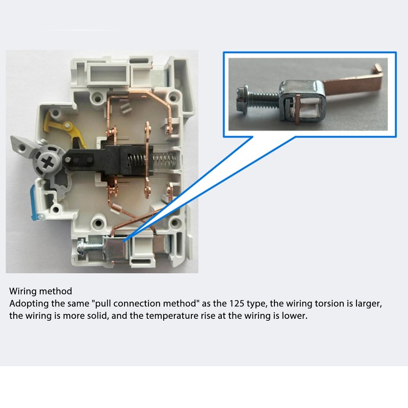 DC Isolator Switch 230V 63A 2P Dual Power Disconnect Switch