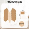 Bliceon 100 Mini Toothpick Flags - Double-Sided Food Labels for
