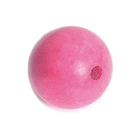 INNSPIRO Wooden Beads, Pink Ball, Diameter 20 mm, Approx. 150 and