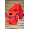 HILASON Orange 600D Poly Deluxe Horse Trail Riding Saddle Bag