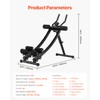 VEVOR AB Workout Machine, Dual-track Ab Workout Equipment at Home