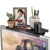 TV Top Shelf Mount Adjustable TV Computer Rack Screen Top