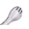 HINMAY Serving Tongs 8-Inch Stainless Steel Salad Tongs Fork and