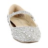 Betsey Johnson Tess Women's Flats Silver Size 5 M