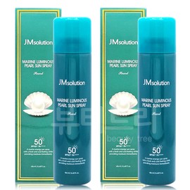 JM Solution 제이엠솔루션 청광 마린 진주 선스프레이 펄 180ml+180ml JM Solution Aqua Marine Pearl Sunspray Pearl 180ml+180ml