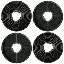 Beaufan 4 Pack CF-1001G Range Hood Carbon Filter Replacement for SNDOAS Wall Mount Range Hood US1001G75A, US1001G75BPA