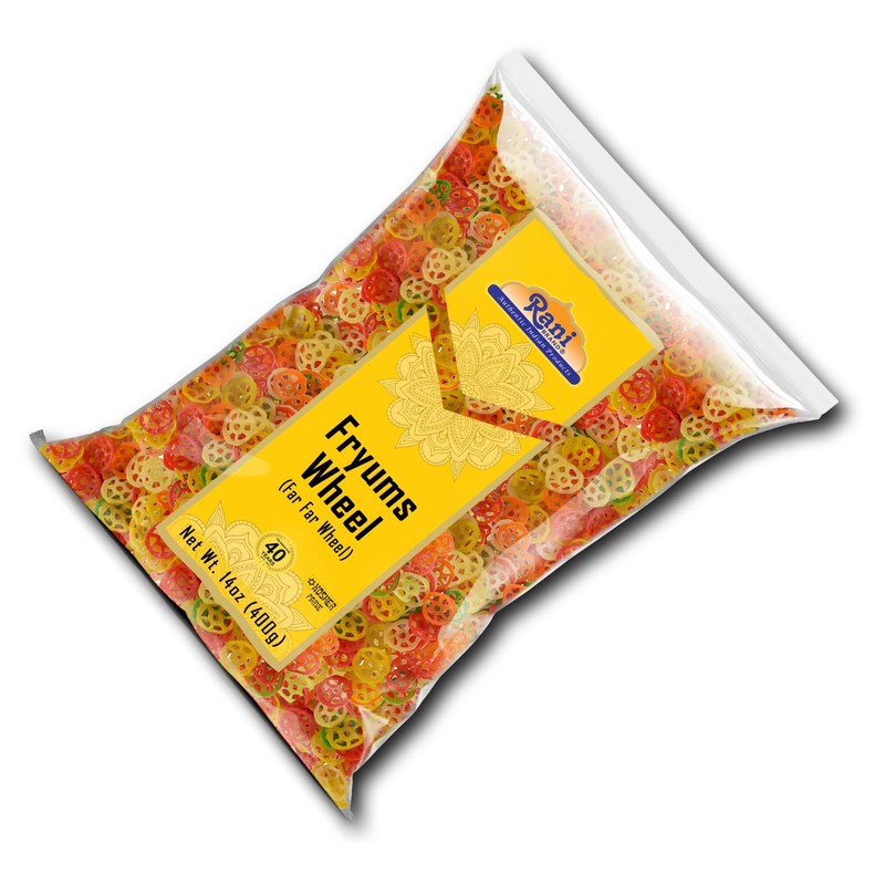 Rani Far Far/Fryums (Wheat & Tapioca Pellet) Wheel Shape 14oz