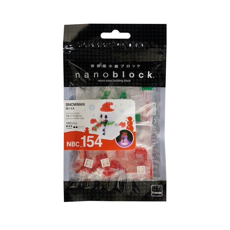 Nano block Snowman 2015 NBC_154