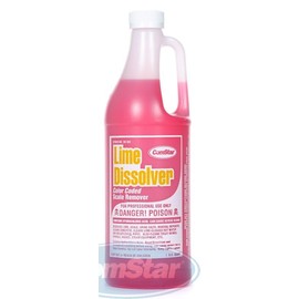 Comstar Lime Dissolver & Scale Remover, Industrial Strength Descaler for Cooling Towers, Boilers, Coils, Urinals, Toilet Bowls, Ice Machines, Lab Equipment, Rust & Stain Cleaner, 1 Quart (30-350)