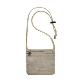 Tatonka Unisex - Adult Skin ID Pouch Neck Pouch, Macchiato, 11 x 12 cm