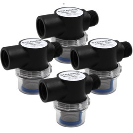SEA FLO 51S01 Strainer - 1/2" NPSM Inlet/Outlet (Pack of 04)