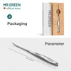 MR.GREEN Cuticle Pusher Dead Skin Remover Stainless Steel Manicure Tools