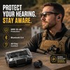 Bluetooth Electronic Hearing Protection Earbuds for Shooting & Outdoor Activities