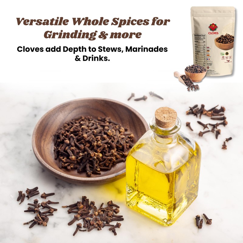 Cloves Whole | 100G| Premium Quality | Sun Dried |