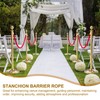 sourcing map Twisted Stanchion Rope 3.28 Ft/1 M, Barrier Rope