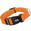 TwoEar Heavy Duty Dog Collar Reflective, Adjustable Nylon Pet Collar