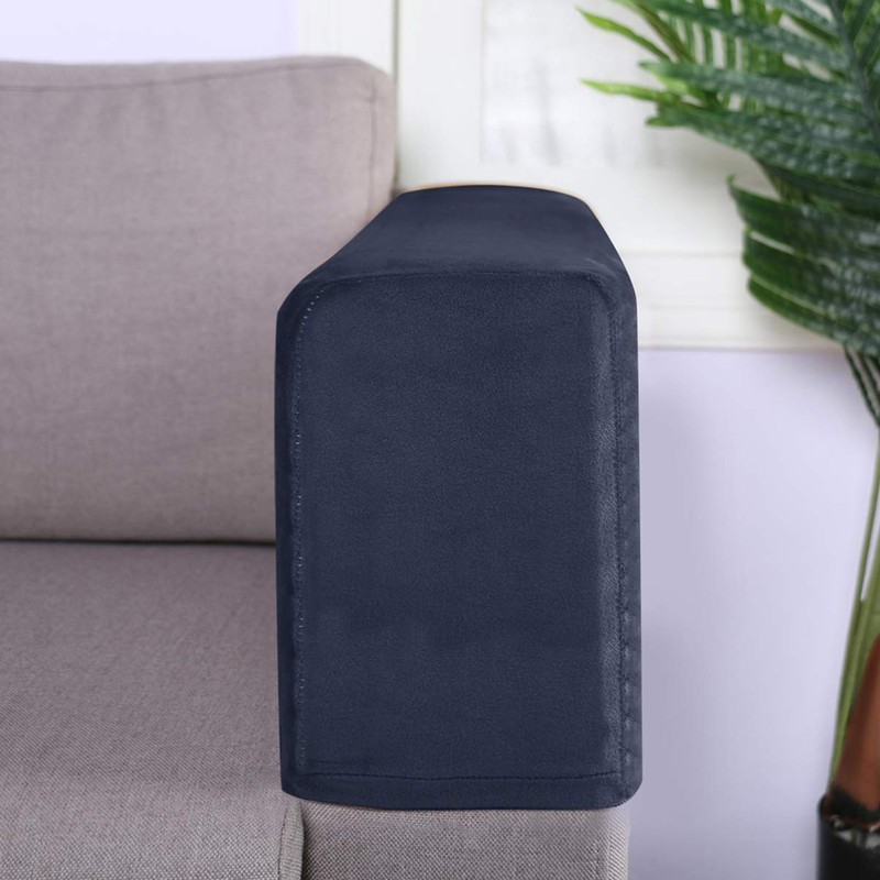 2Pcs Fabric Armrest Covers Universal Elastic Furniture Sofa Armrest Slipcover