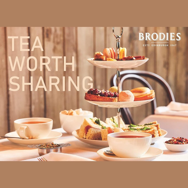 Brodies Tea, Scottish Afternoon Tea, Black Tea Imported from Scotland,