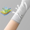 XUNQUCOM Sun Gloves Medium Length Sunblock Gloves Women Driving Cycling