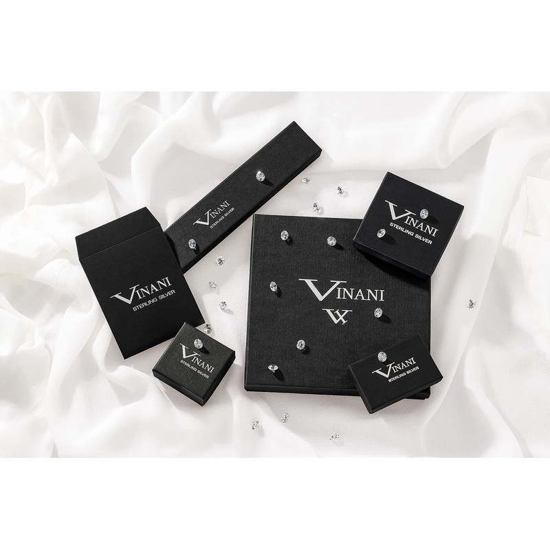 Vinani CFE Sterling Silver 925 Earrings