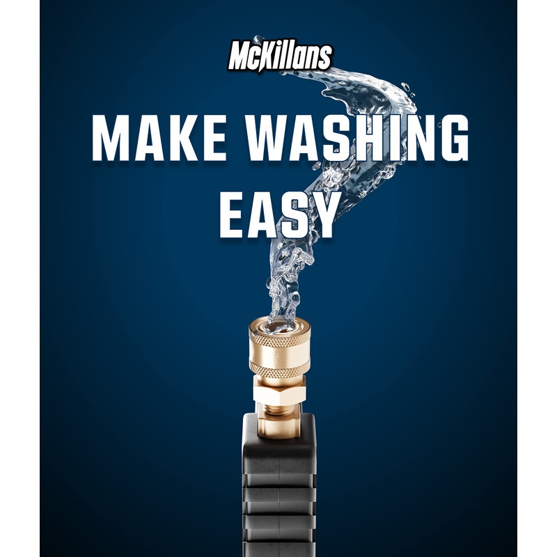McKillans® Short Pressure Washer Gun with Replacement M22 Inlet -
