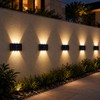Solar Wall Lights for Outdoor Lighting – Up & Down