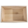 Wooden Open Crate Box 25 x 16 x 11 cm
