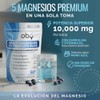 OBY Magnesio Complex 5 + Espirulina Azul Polvo Sabor Mora