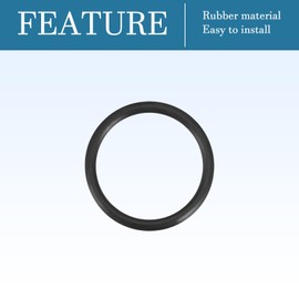 QUARKZMAN 19 mm x 15 mm x 2 mm Nitrile Rubber O-Rings x 20 Pieces Round Sealing Disc for Tap Plumber Repair Seal Connection [Black]