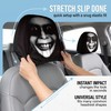 AJNZAU Pack of 2 Headrest Covers, Funny Car Headrest Covers